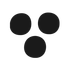 Power button icon showing a circle with a vertical line at the top center.